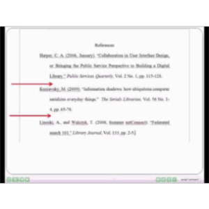 Citations and MS Word icon