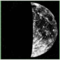 Phase of moon (Astronomy)
