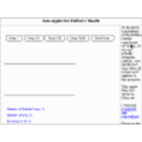 Buffon's Needle Estimate of Pi (Mathematics)