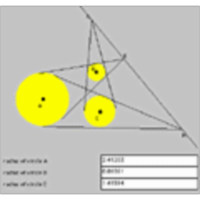 Common Tangents of 3 Circles icon