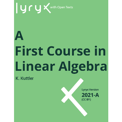 A First Course in Linear Algebra icon