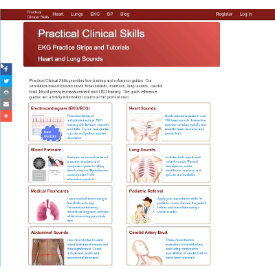 Lung Sounds | Free lessons and quizzes icon