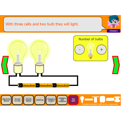 Learning Circuits - Learn about electricity for free icon