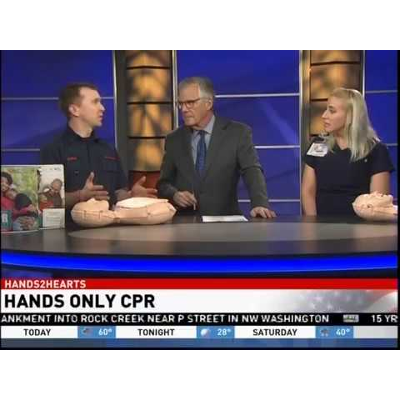 Hands2Hearts CPR: NC8 Demo by Lt. Robert Bowen, ACFD &amp; Stephanie Dubik, RN icon