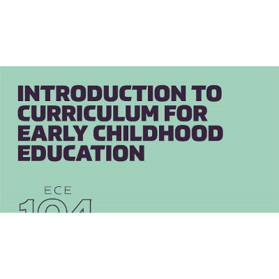 Introduction to Curriculum for Early Childhood Education icon