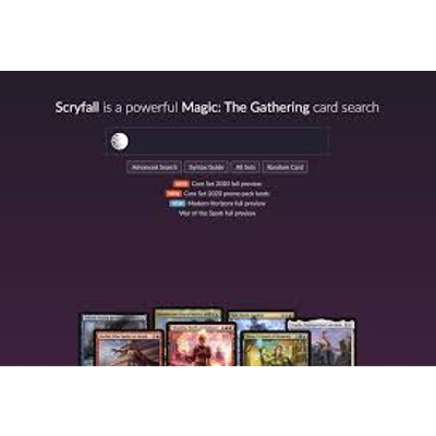 Lesson Plan for "Scryfall: Database Introduction and Syntax Tutorial"