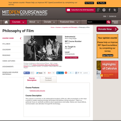 Philosophy of Film icon