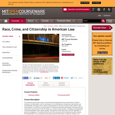 Race, Crime, and Citizenship in American Law