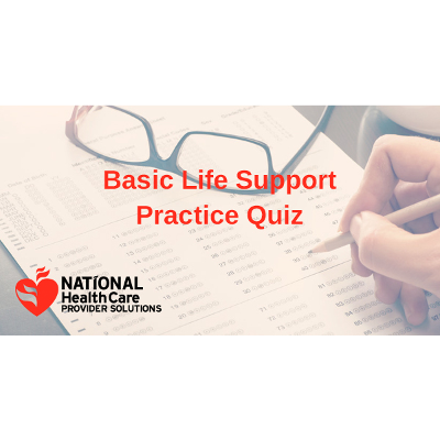 BLS Pretest &amp; Answers