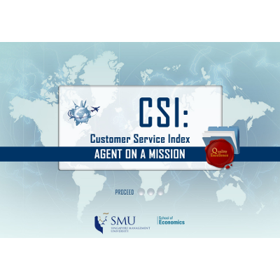 CSI: Agent on a Mission. Customer Service Index icon
