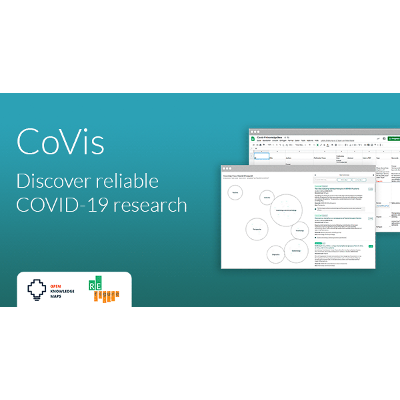 CoVis - Discover reliable COVID-19 research icon