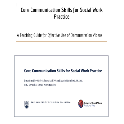 A Toolkit for Teaching Communication Skills in Social Work icon