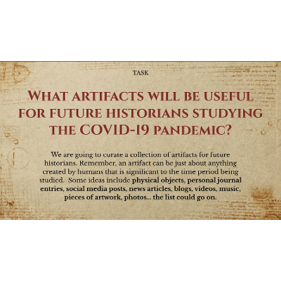 What will historians study years from now?