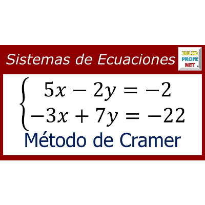 Regla de cramer icon