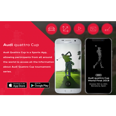 Audi Quattro Cup Application for Golf Tournaments icon