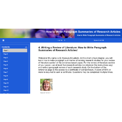 How to Write Paragraph Summaries of Research Articles!