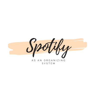 Spotify as an Organizing System icon
