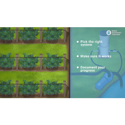 Irrigation Training Modules: Water Treatment Systems for Pre-Harvest Use icon