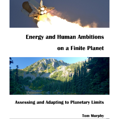 Energy and Human Ambitions on a Finite Planet