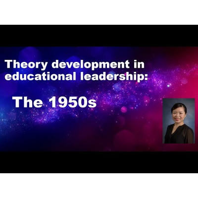 Theory development in educational leadership: The 1950s