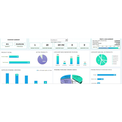 Inventory Management Template Excel - Download icon