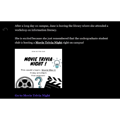 IL Workshop - AiCC Flipbook Twine Story