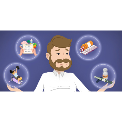 What are the options for patients with poor diabetic control? icon