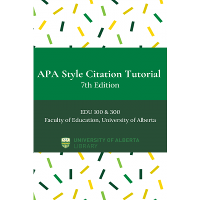 APA Style Citation Tutorial, 7th edition icon