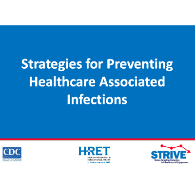 Strategies for Preventing Healthcare Associated Infections icon