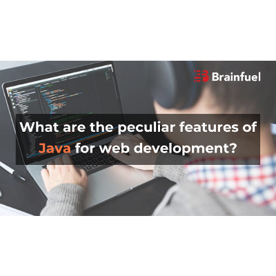 What are the features of Java used by Java web development company for web development? | Brainfuel Blog icon