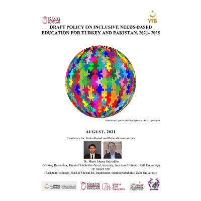 Draft Policy on Inclusive Needs-Based Education for Turkey and Pakistan, 2021-2025