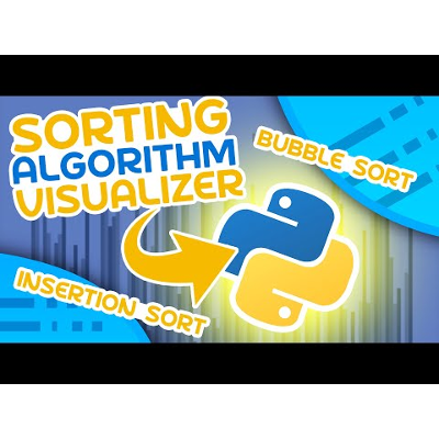 Python Sorting Algorithm Visualizer Tutorial icon