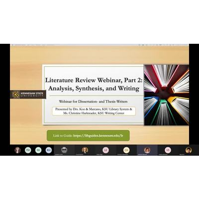 Literature Review for dissertation & thesis writers: Part 2 Analysis and Synthesis Writing icon