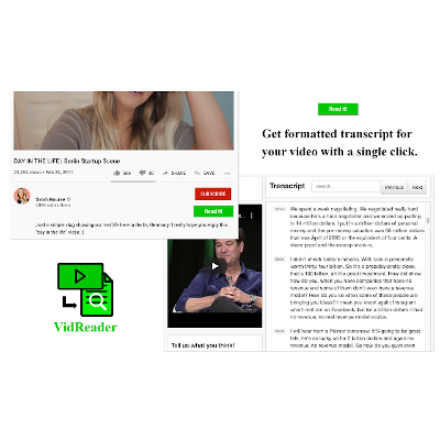 VidReader | Online Tools for Teaching and Learning icon