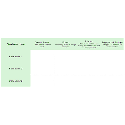 Stakeholder Analysis Template Excel (Matrix) - Excelonist icon