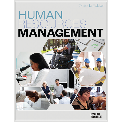 Human Resources Management 1st Ontario Edition