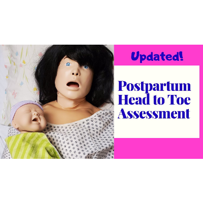 POSTPARTUM HEAD TO TOE ASSESSMENT/BUBBLE HE icon