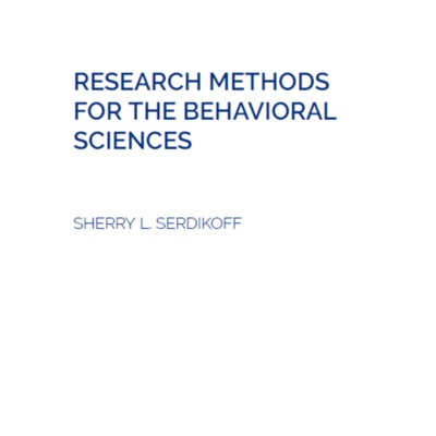 Research Methods for the Behavioral Sciences, 5th Edition icon
