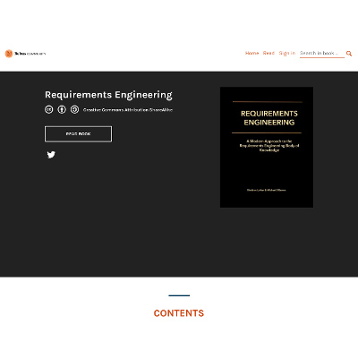 Requirements Engineering: A Modern Approach to the Requirements Engineering Body of Knowledge icon