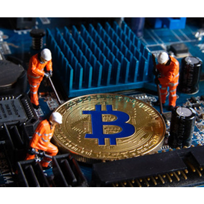 Blockchain and Money icon