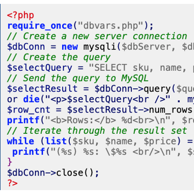 Guide to PHP and MySQL icon
