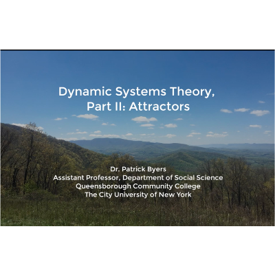 Dynamic Systems Theory in Human Development, Part 2: Attractors icon