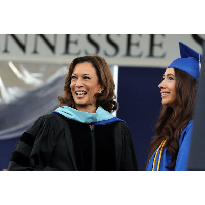 Kamala Harris gives speech to Tennessee State University grads