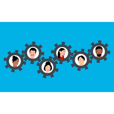 How does Agile practice create self organising teams icon