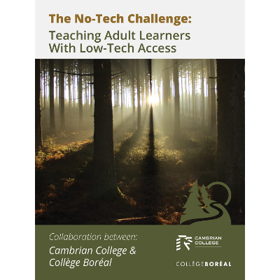The No-Tech Challenge: Teaching Adult Learners with Low-Tech Access icon