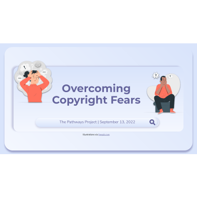 Overcoming Copyright Fears Webinar icon