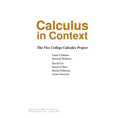 Calculus in Context icon
