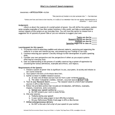 Antiracist Oral Communication.Speech Assignment.What's in a System.pdf icon