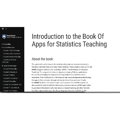 Review: BOAST | Book Of Apps for Statistics...