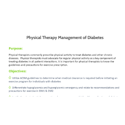 MERLOT_Physical Therapy Management of T1 & T2 Diabetes icon